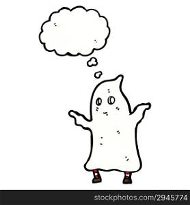 ghost costume cartoon