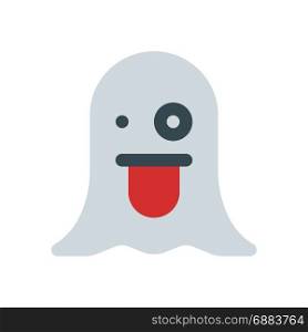 ghost, icon on isolated background,