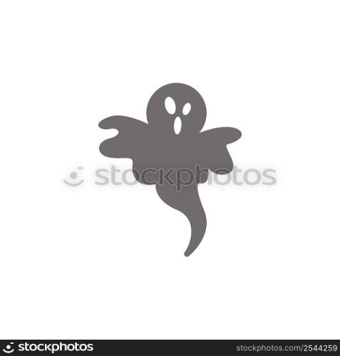 Ghost logo icon design illustration template vector