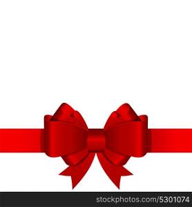 Gift Bow with Ribbon Vector Illustration EPS10. Gift Bow with Ribbon Vector Illustration