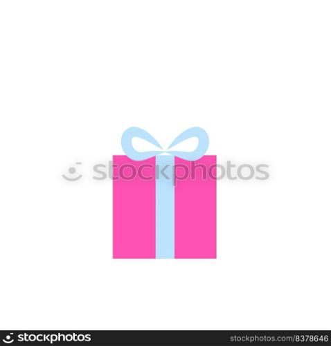 gift box decorated with colorful ribbons