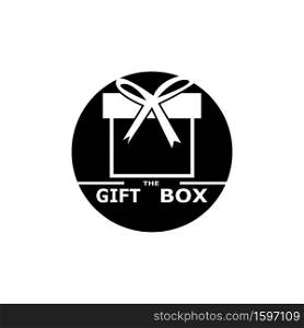 Gift  box icon and symbol vector template