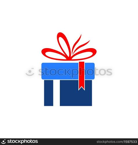Gift  box icon and symbol vector template