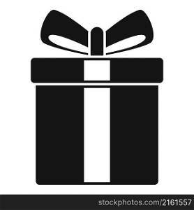 Gift box icon simple vector. Delivery package. Paper parcel. Gift box icon simple vector. Delivery package