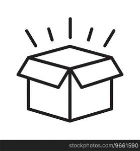 gift box surprise symbol icon vector design illustration