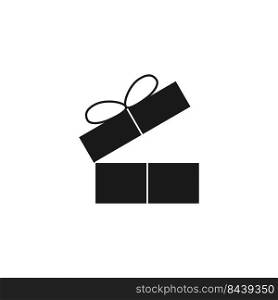 gift logo stock vektor template