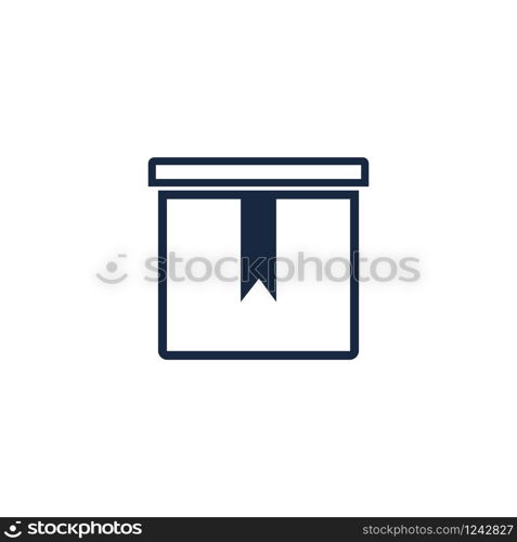 Gift logo template vector illustration