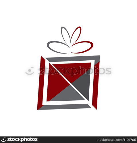 gift logo vector