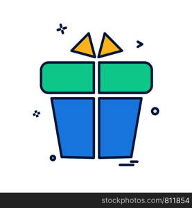 Giftbox icon design vector