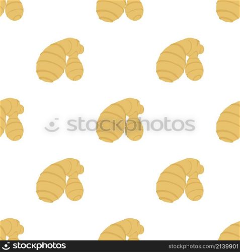 Ginger pattern seamless background texture repeat wallpaper geometric vector. Ginger pattern seamless vector