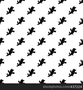 Ginger pattern seamless in simple style vector illustration. Ginger pattern vector