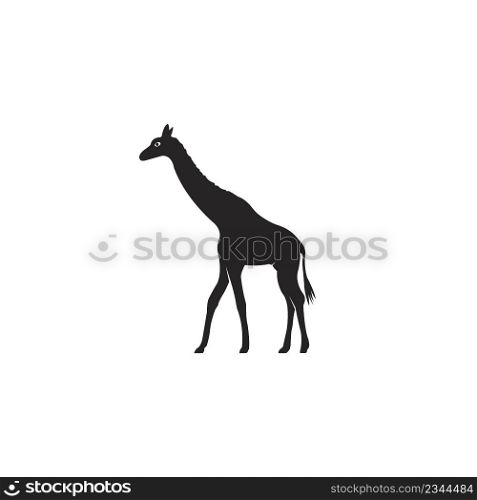 Giraffe icon vector illustration design template.