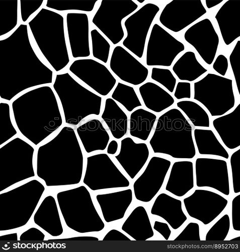 Giraffe pattern vector image