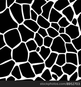 Giraffe pattern vector image