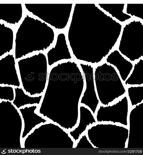 Giraffe vector seamless pattern texture