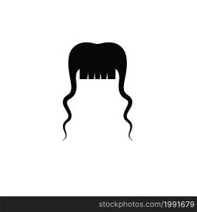 girl and woman hair style element vector illustration concept design templatee