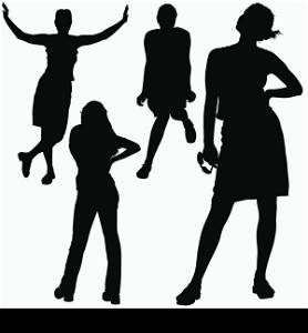 Girl Silhouettes