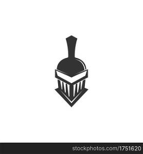 Gladiator head icon logo design concept vector illustration
