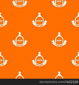 Glamour shop pattern vector orange for any web design best. Glamour shop pattern vector orange