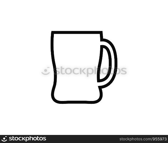 glass cup icon vector illustration design template
