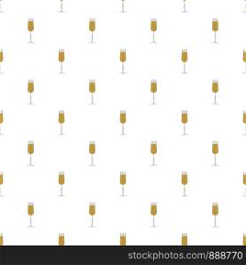 Glass of champagne pattern seamless vector repeat for any web design. Glass of champagne pattern seamless vector