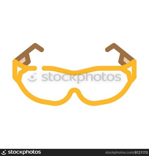 glasses accessory color icon vector. glasses accessory sign. isolated symbol illustration. glasses accessory color icon vector illustration