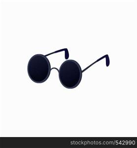 Glasses for blind icon in cartoon style isolated on white background. Convenience for disabled symbol. Glasses for blind icon, cartoon style