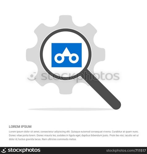 glasses frame icon - Free vector icon