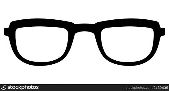 glasses hipster style, vector, vintage glasses