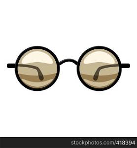 Glasses icon. Cartoon illustration of glasses vector icon for web. Glasses icon, cartoon style