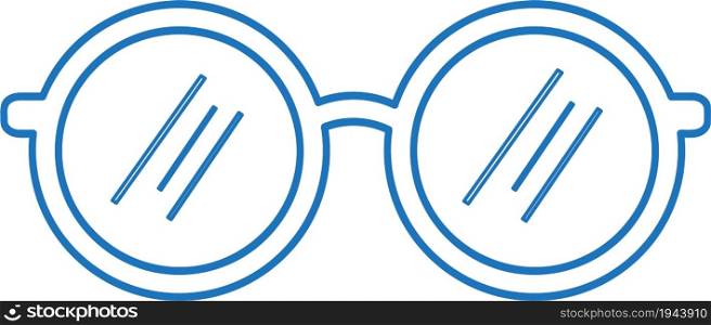 Glasses icon sign symbol design