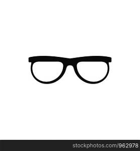 Glasses icon vector flat design template