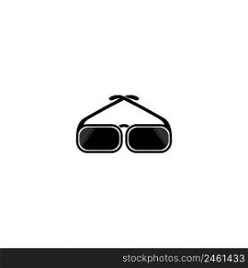 glasses icon Vector template