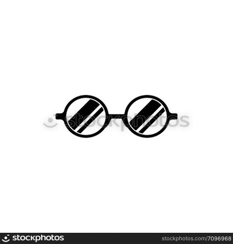 Glasses logo design vector icon