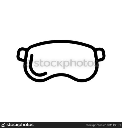 glasses military icon vector. Thin line sign. Isolated contour symbol illustration. glasses military icon vector. Isolated contour symbol illustration