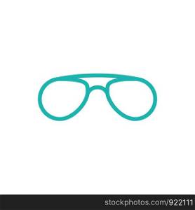 Glasses symbol vector icon design template