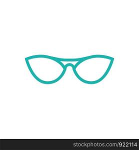 Glasses symbol vector icon design template