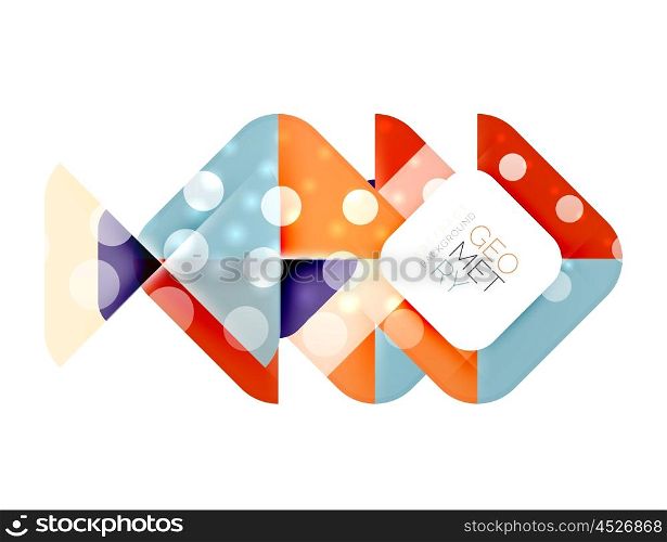 Glittering abstract geometric background. Glittering abstract geometric vector background