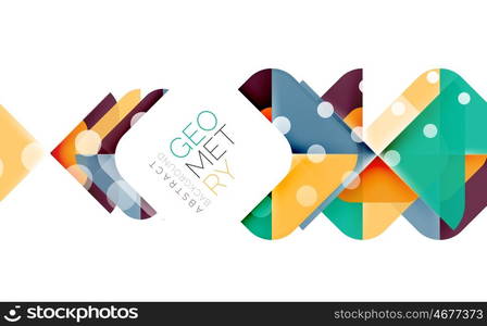 Glittering abstract geometric background. Glittering abstract geometric vector background