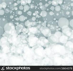 Glittering silver Christmas background