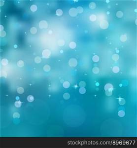 Glittery christmas background vector image