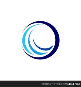 global circle sphere elements logo symbol icon, abstract swirl round logo symbol icon vector design illustration