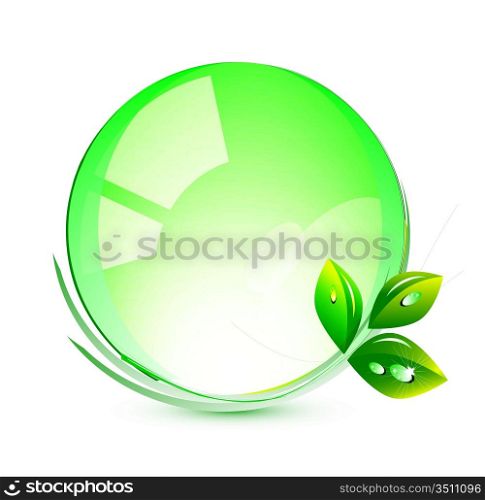 Global leaf green concept