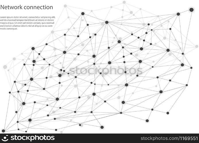 Global network background Internet networking concept.