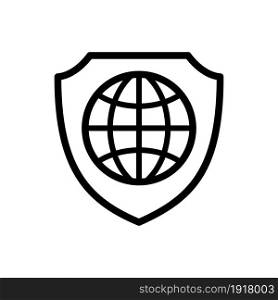 global security line icon