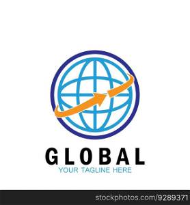 globe film icon vector illustration template design