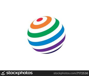 globe,global network connected icon vector design
