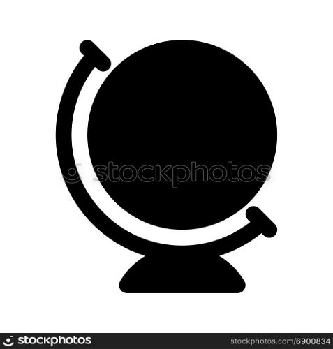globe, icon on isolated background