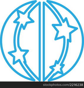 Globe icon sign symbol design