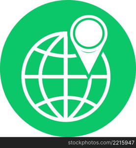 Globe icon world sign symbol design